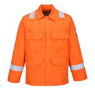 Portwest Bizflame Work Jacket 4XL Orange