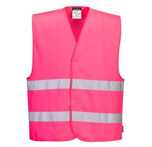 Portwest Iona Vest L/XL Pink (Pack of 10)
