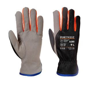 Portwest Wintershield Glove XL Blk/Orange (Pack of 12)