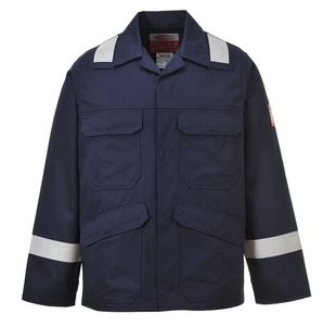 Portwest Bizflame Work Jacket L Navy