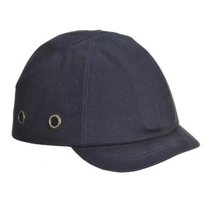 Portwest Short Peak Bump Cap Navy (Pack of 10)