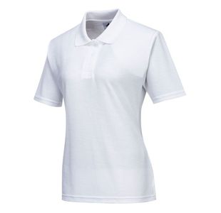 Portwest Naples Womens Polo Shirt XL White