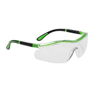 Portwest Neon Safety Spectacles Clear (Pack of 12)