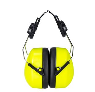 Portwest Endurance HV Clip-On Ear Defenders Yellow (Pack of 10)