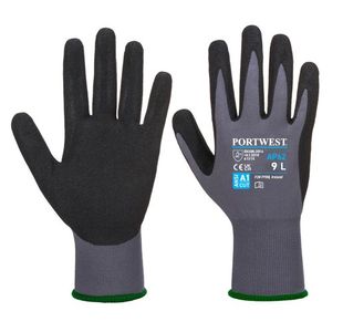 Portwest Dermiflex Aqua Glove M Gry/Blk (Pack of 12)