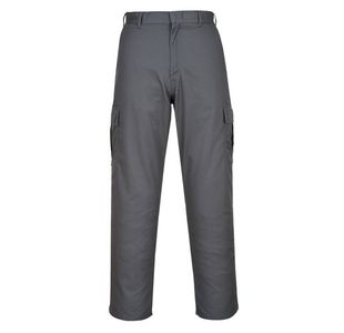 Portwest Combat Trousers 40 Gry Tall