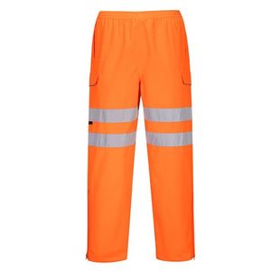 Portwest Hi Vis Extreme Rain Trousers XL Orange