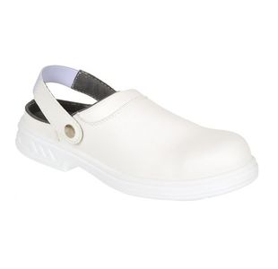 Portwest Steelite Safety Clog SB FO SR WPA AE 49 White