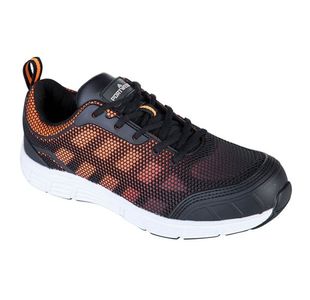 Portwest Steel Textile Trainer S1P FO SR 44 Blk/Orange