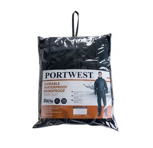 Portwest Sealtex Essential Rainsuit 2 Piece Suit S Navy