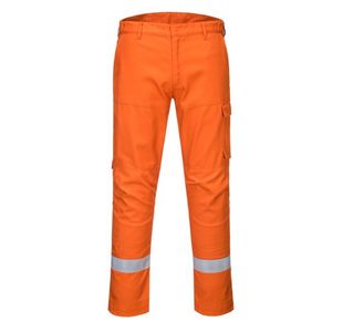 Portwest Bizflame Industry Trousers 42 Orange