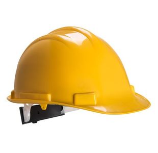 Portwest Expertbase Wheel Safety Helmet Yellow