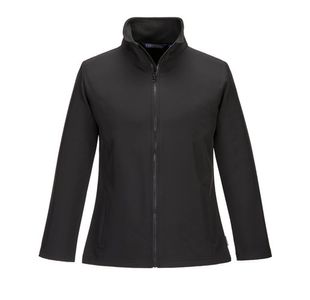 Portwest Womens Print and Promo Softshell 2L 2XL Blk