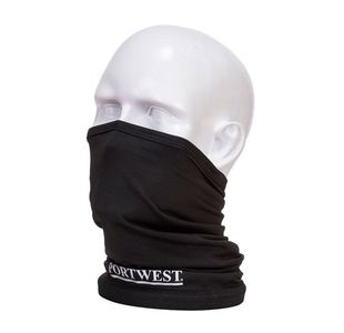 Portwest Anti-Microbial Multiway Scarf Blk (Pack of 20)