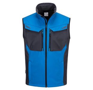 Portwest WX3 Softshell Gilet 3L XL Persian Bl