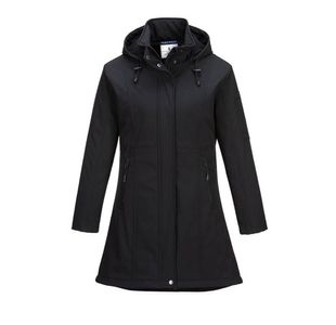 Portwest Carla Womens Softshell Jacket 3L XL Blk