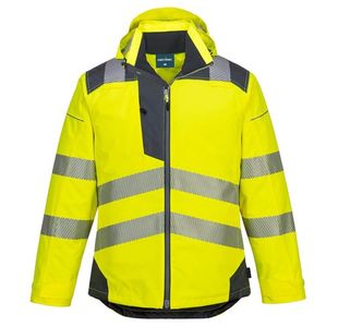 Portwest PW3 Hi Vis Winter Jacket 2XL Yellow/Gry