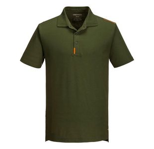 Portwest WX3 Polo Shirt M Olive Green