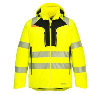 Portwest DX4 Hi Vis Winter Jacket M Yellow/Blk