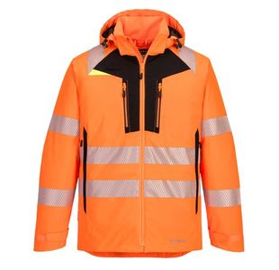 Portwest DX4 Hi Vis Winter Jacket M Orange/Blk