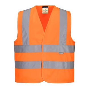 Portwest Hi Vis Junior Band and Brace Vest S Orange