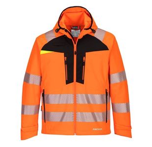 Portwest DX4 Hi Vis Softshell 3L S Orange/Blk
