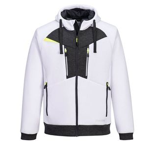 Portwest DX4 Zipped Hoodie M White