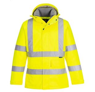 Portwest Eco Hi Vis Winter Jacket 2XL Yellow