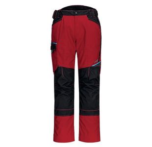 Portwest WX3 Work Trousers 36 Deep Red Short