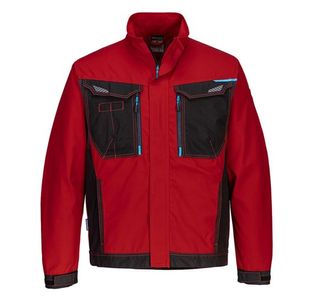 Portwest WX3 Work Jacket L Deep Red