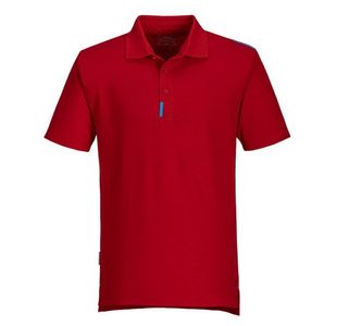 Portwest WX3 Polo Shirt XL Deep Red