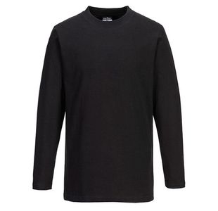 Portwest Long Sleeve T-Shirt XL Blk