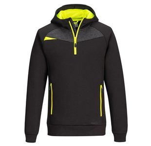 Portwest DX4 Quarter Zip Hoodie XL Blk