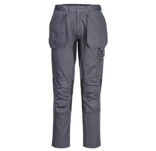 Portwest WX2 Eco Stretch Holster Trousers 30 Metal Gry