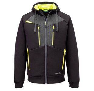 Portwest DX4 Zipped Hoodie 2XL Blk