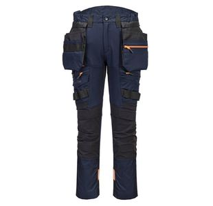Portwest DX4 Detachable Holster Pocket Trousers 28 Dark Navy