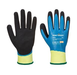 Portwest Aqua Cut Pro Glove 3XL Bl/Blk (Pack of 12)