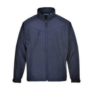 Portwest Oregon Mens Softshell Jacket 3L 4XL Dark Navy