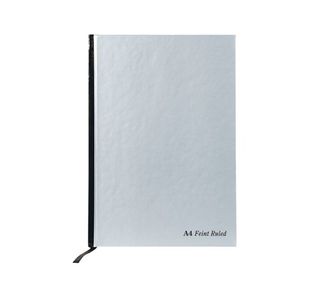 Pukka Pad Silver Ruled Casebound Notebook 192 Pages A4 (Pack of 5) RULA4