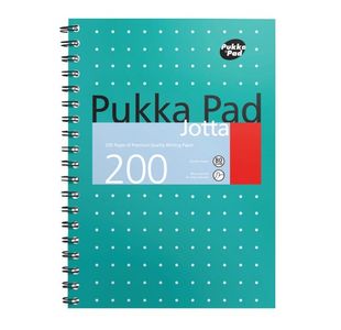 Pukka Pad Metallic Cover Wirebound Jotta Notebook B5 (3 Pack) 8520-MET