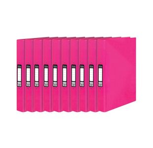 Pukka Brights Ring binder A4 Pink (10 Pack) BR-7772