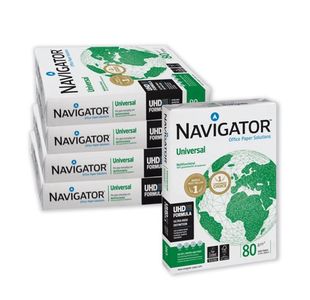 Navigator Universal A4 Paper 80gsm White (2500 Pack) NAVA480