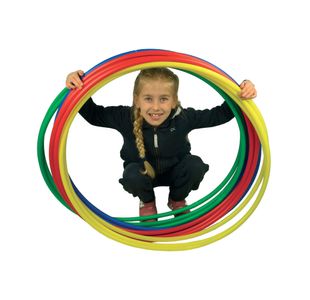 Children's Hula Hoops 76cm Team Colours (Pack of 12) RH-17404-012K