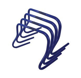 Albion Lightweight Plastic Hurdle 12 Inch Blue (Pack of 4) AG-29002-012K
