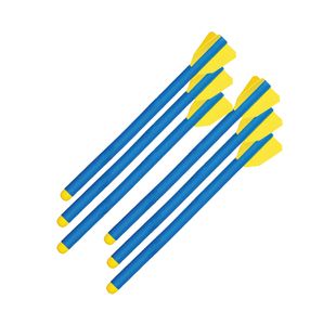 Lightweight Foam Javelins 900mm Blue/Yellow (Pack of 6) AT-01151-K06K