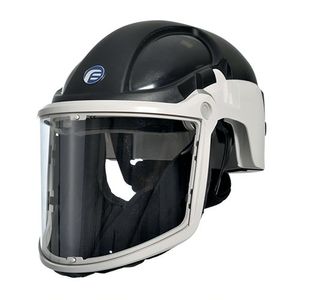PureFlo PAPR with Face Shield and Hard Hat Black PF3000-H2SB11