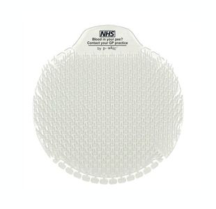 P-Wave Slant6 Urinal Screen Honeysuckle (Pack of 10) WZDS60HS