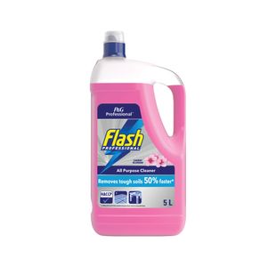 Flash Professional All Purpose Cleaner Liquid Cherry Blossom 5 Litres (Pack of 2) C008645