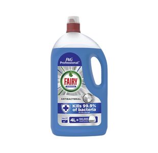 Fairy Professional Antibacterial Washing Up Liquid 4 Litre (Pack of 2) PGP224