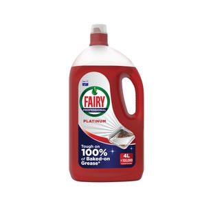 Fairy Professional Washing Up Liquid Platinum 4 Litres (Pack of 2) C008992